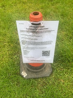 Scan the QR Code and complain and no one will take any notice - they’ll just do it anyway